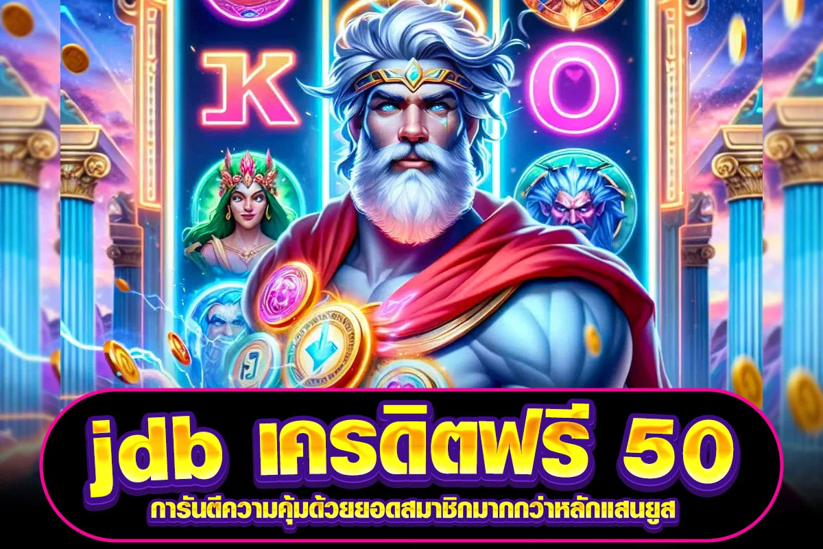 jdb-เครดิตฟรี-50-การันตีความคุ้มด้วยยอดสมาชิกมากกว่าหลักแสนยูส