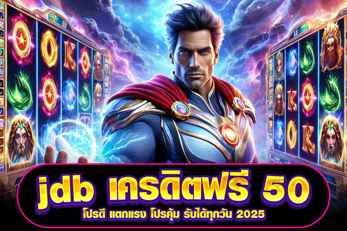 jdb เครดิตฟรี 50 โปรดี แตกแรง โปรคุ้ม รับได้ทุกวัน 2025