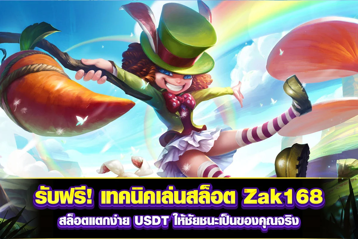 03-รับฟรี! เทคนิคเล่นสล็อต Zak168 สล็อตแตกง่าย USDT ให้ชัยชนะเป็นของคุณจริง